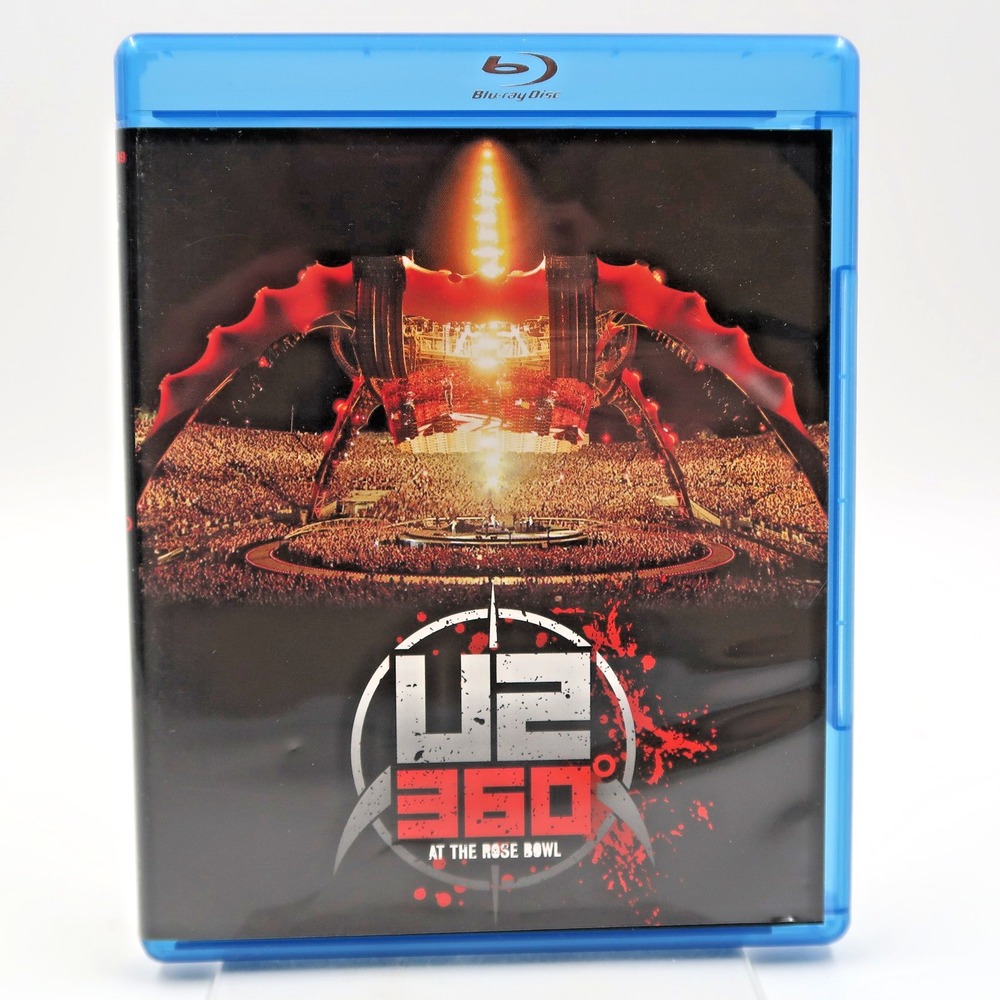 U2 Live 360 at the Rose Bowl Blu-ray 2009 Bono The Edge Adam Clayton Concert